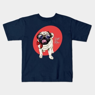 Puppy Gentle Man Kids T-Shirt